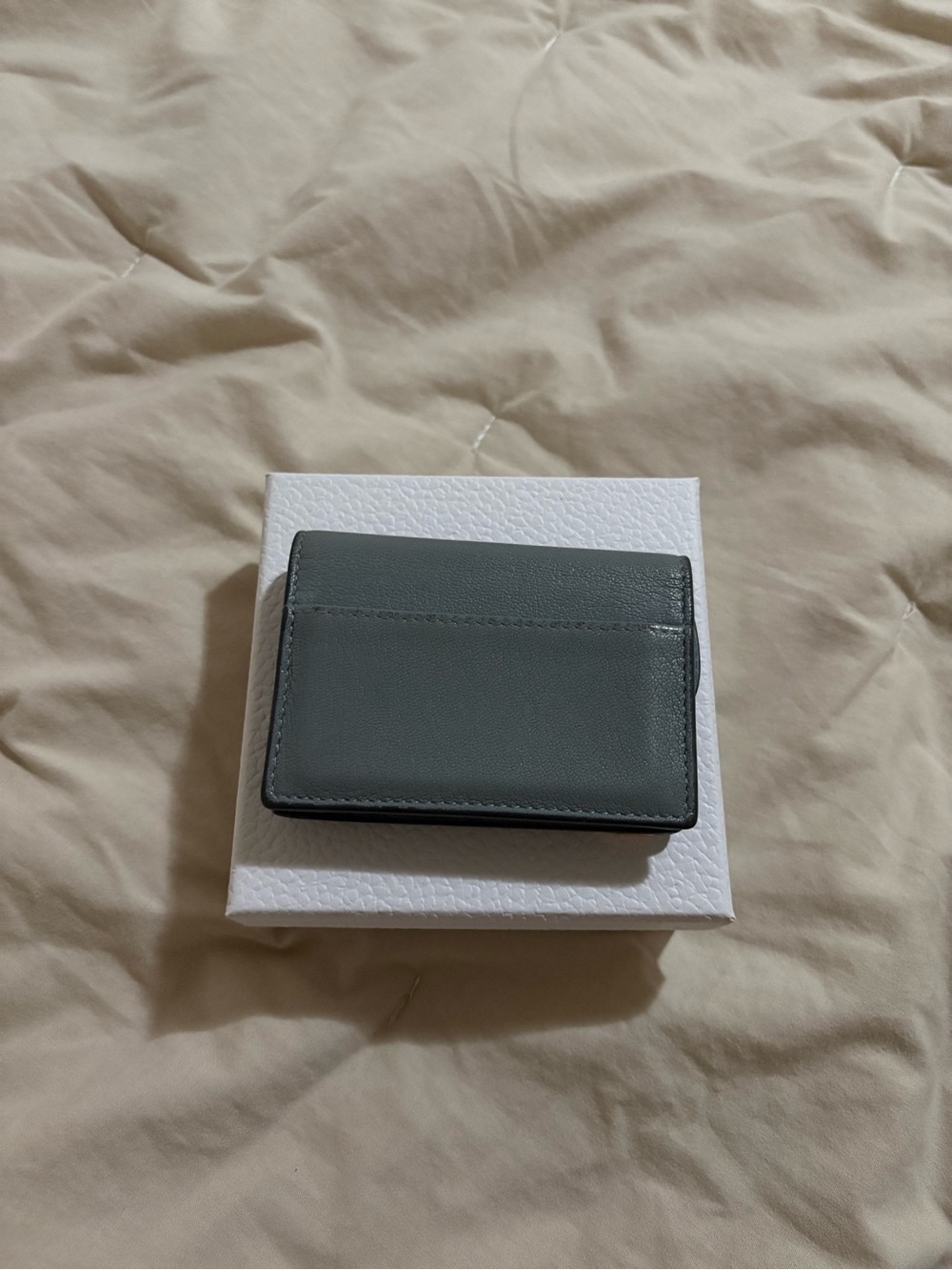 Dior Saddle Card Holder - Cloud Blue - Picture 2 of 5